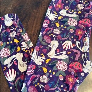 Vintage LuLaRoe “Happy Trails” Leggings